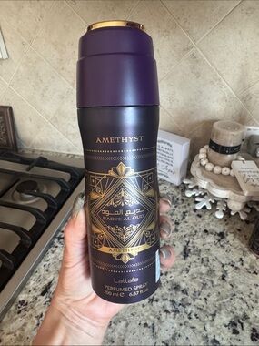 Amethyst Badee Al Oud Perfumed Body Spray - Purple